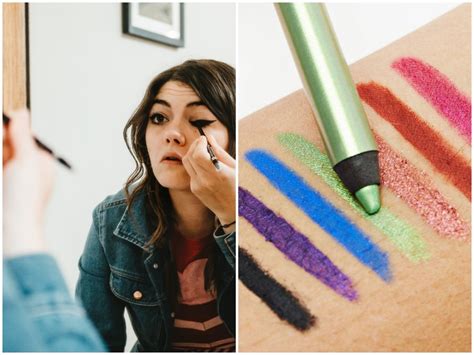 Tutorial trucco occhi: come mettere la matita colorata, idee in foto.